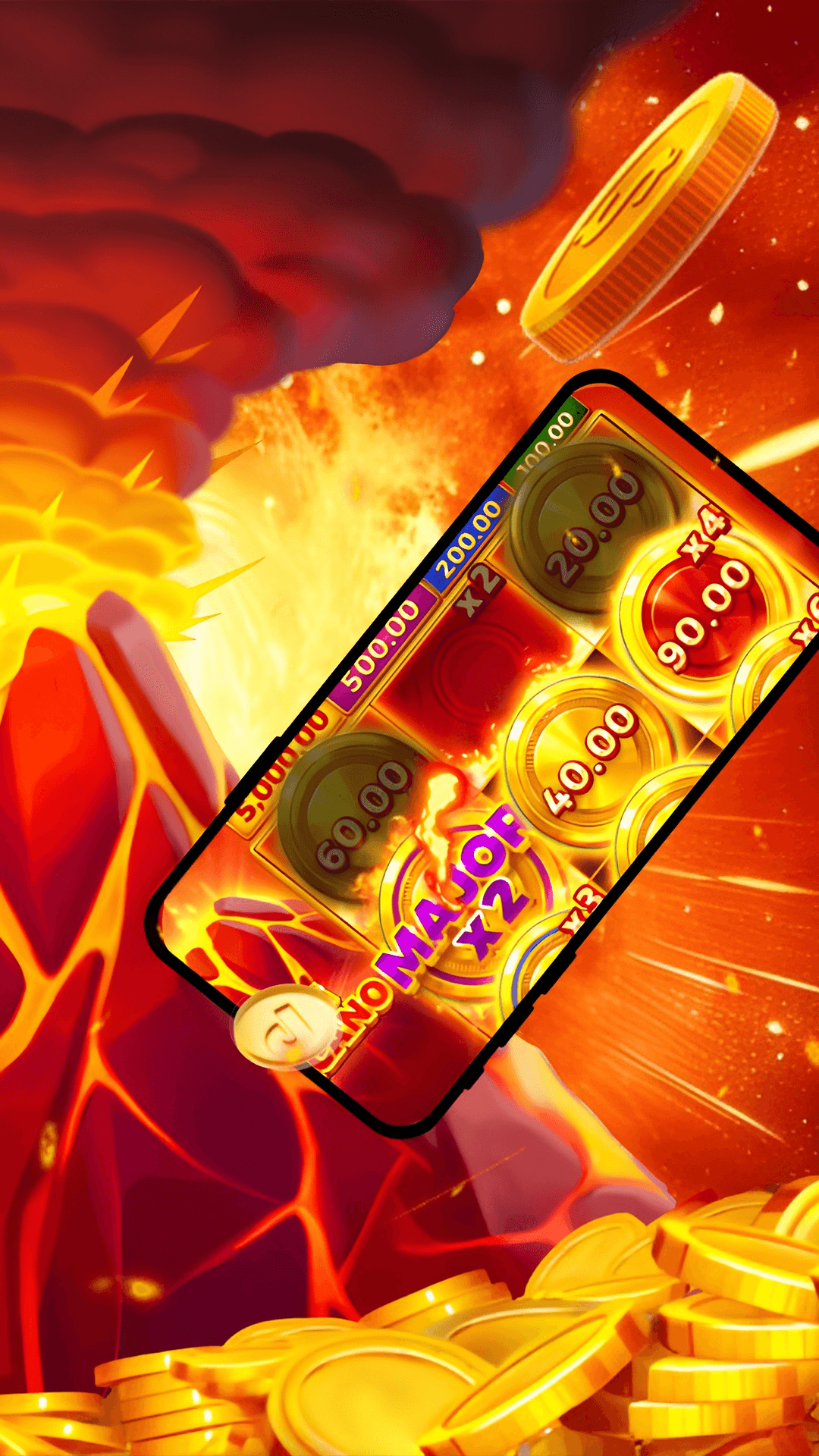 Coin Volcano Screenshot